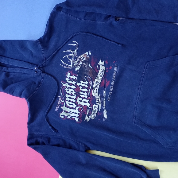 Modern Original Monster Buck Drop and Chop Shop PROMO Sweatshirt